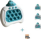 Pop It Game – Dino - TikTok – Montessori Speelgoed – Fijne Motoriek – Speelgoed – Pop It Pro – Wack the mole – Wedstrijd – Competitie – Fun – Fidget – Puzzelspel – Rage - 2023 - Sint - Sinterklaas