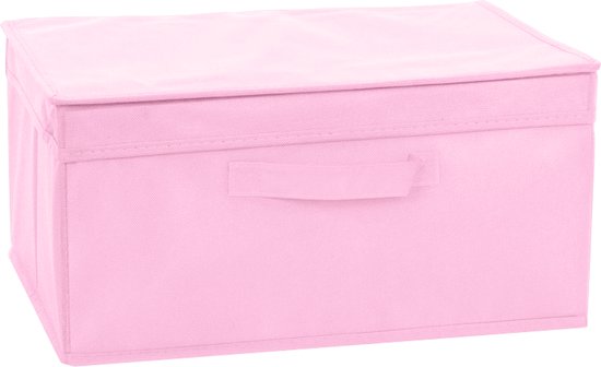 Opbergdoos Textiel 32L - 44x33x22 cm - Roze