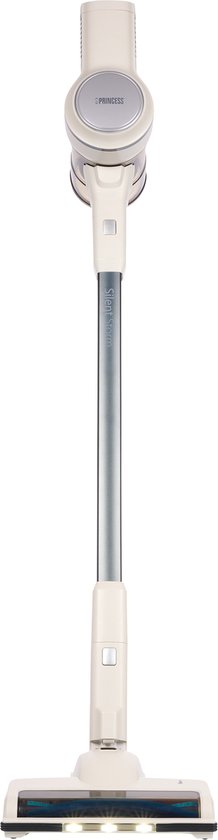 Aspirateur balai sans fil Princess Silent Storm 339380 - Durée d'utilisation de 30 min - Fonction de stationnement pratique - Wit