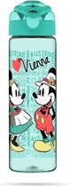 Disney Mickey en Minnie Mouse Waterfles groen - 630ml