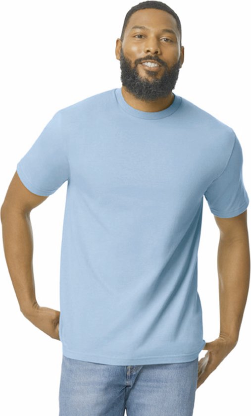 Heren-T-shirt Softstyle™ Midweight met korte mouwen Light Blue - XXL