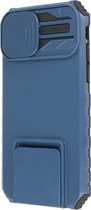 Geschikt voor Apple Iphone 13/14 Case - Blauw – Case – Hoes – Bescherming Telefoon – Smartphone Case – Cadeau voor man /vrouw/ vaderdag