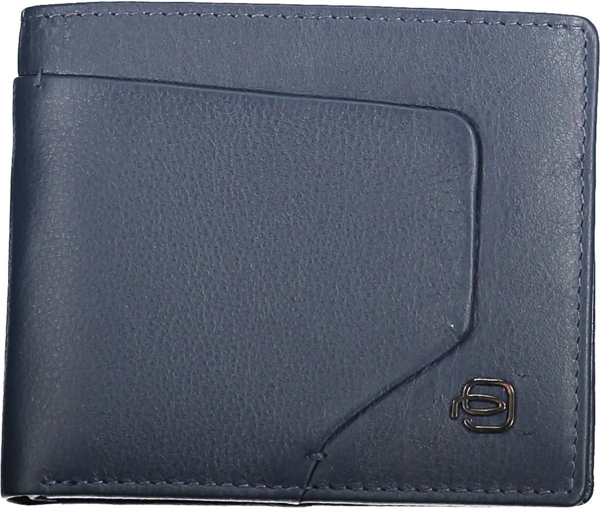 Piquadro Blue Leather Wallet