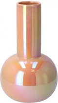 Daan Kromhout - Daira - Vase - Pêche Perle - Vase Carafe - 18x30cm - Céramique