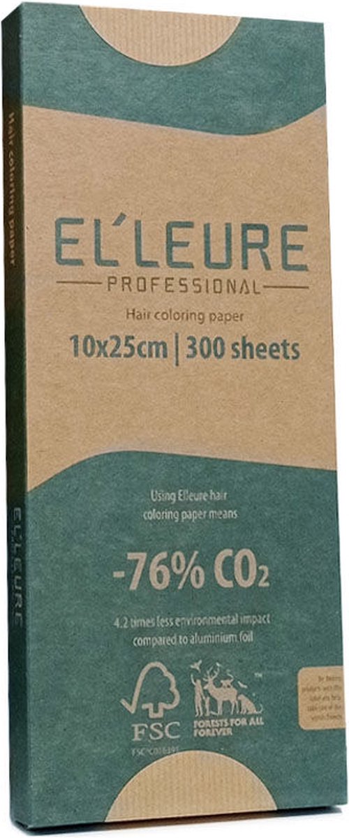 Elleure Hair coloring paper 10x25cm