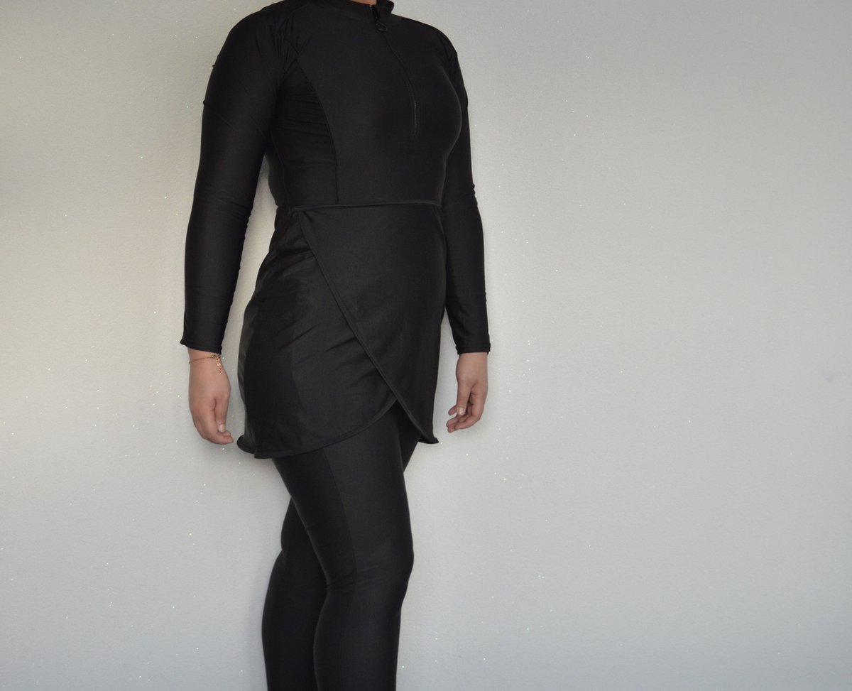 Volledig bedekkende Moslim Vrouwen Zwemkleding Zachte