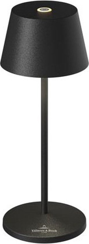 Seoul Micro Oplaadbare tafellamp zwart IP65 CCT dimbaar - Modern - Villeroy & Boch