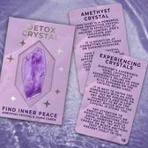 Gift Republic Kits de Crystal de guérison - Crystal de Detox