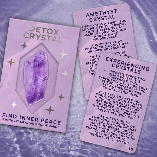 Gift Republic Healing Crystal Kits - Detox Crystal