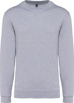 Sweater 'Crew Neck Sweatshirt' Kariban Collectie Basic+ XXL - Oxford Grey