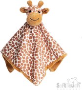 Soft Touch - Doudou - Girafe - Girafe - 36 Cm - Polyester - Blanc cassé à pois marron