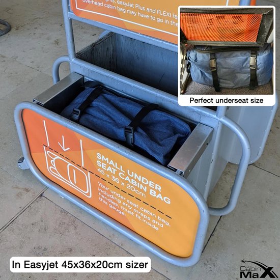 CabinMax Metz Travel Bag - Bagage à Bagage à main 30L - Sac à dos - Sac à dos - 45x35x20cm - Léger - Kaki