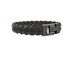 JOSH Heren Leren Armband Cognac | 24728-BRA