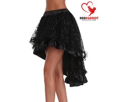 Fashion Rok Dames Zwart – Kort naar Lange Achterkant
