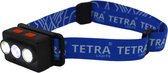 TETRA Hoofdlamp - 350 LM - Waterdicht IP65 - USB Oplaadbaar - 7 Standen & Sensor - Nieuw Model
