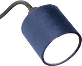 QAZQA merwe - Moderne Wandlamp voor binnen - 1 lichts - D 31 cm - Blauw - Woonkamer | Slaapkamer