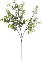 Kunstplant Eucalyptus takken 65 cm grijs/groen - Groene namaak planten takken