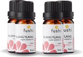 Fushi - Huile essentielle d'Ylang Ylang (No 1) - Biologique - Paquet de 4