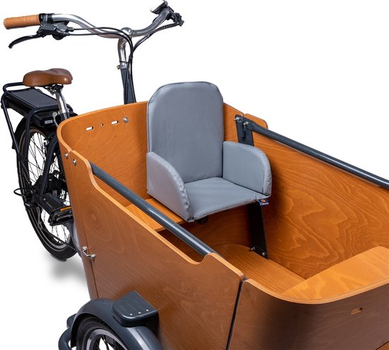 Qiewie Kinderzitje Dark Grey / Grijs / Antraciet (Geschikt voor alle Babboe modellen) van Qiewie — afbeelding 4