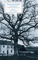 Wuthering Heights van Emily Brontë, geredigeerd door Beth Newman, met een afbeelding van een huis en een grote boom.