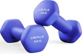 db SKILLS 3KG ensemble d'haltères de 2 pièces - poids - fitness - sports