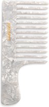 LÁMORIE - Peigne professionnel de luxe White Blossom Sparkel - Pour boucles et cheveux épais - Peigne de Luxe - peigne à dents larges