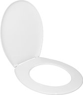SENSEA - ESSENTIAL Toiletbril - Ovaal - Thermoplast - Wit - Glanzende Afwerking - Toiletbril - Toiletdeksel