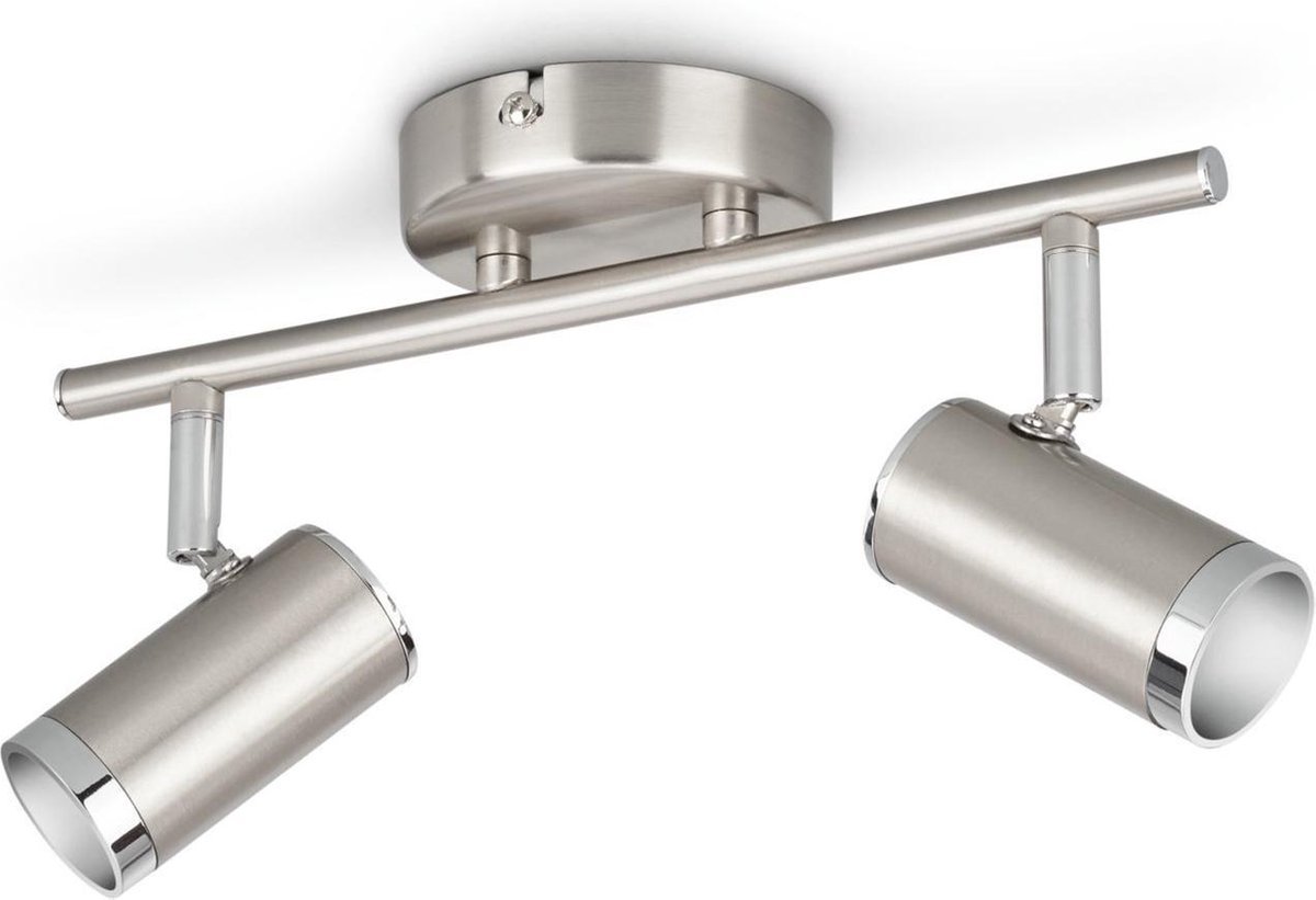 Philips opbouwspot Idris 2-lichts zwart kopen? | Spots