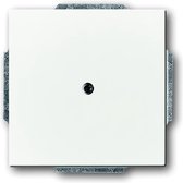 Plaque centrale de la dynastie Busch-Jaeger avec anneau de support, blanc studio
