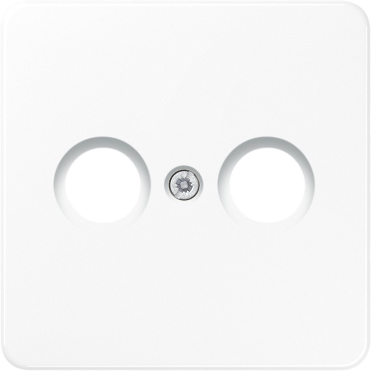 Jung CD500 Insteekplaat Schakelmateriaal - CD561TVWW - E2BKJ
