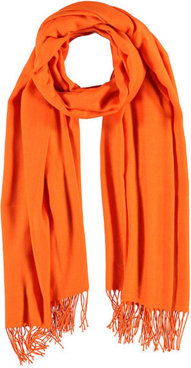 Bijoutheek Pashmina sjaal Oranje