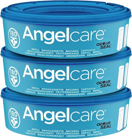 Angelcare Pack de 12 Recharges pour Poubelle à Couches
