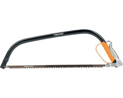 Fiskars Boomzaag SW30 - Beugelzaag 53 cm - Handzaag met Vingerberscherming - Zaag voor Hout