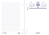 Brepols Kalender 2024 • Dagomlegblok • losbladig • 8,4 x 12 cm • 2t