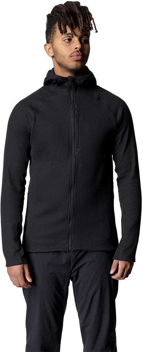 Houdini Sportswear Pace Flow Houdi - Fleecevest - Heren True Black L