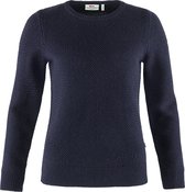 Fjallraven Övik Structure Sweater W Dames Outdoortrui - Maat L