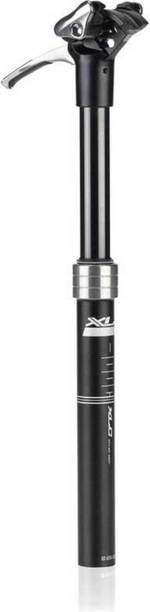 Tige De Selle Télescopique XLC SP-T10B All Mountain 31,6mm – Réglage à Distance Pour VTT, Noir