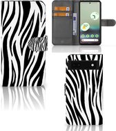 Beschermhoesje Google Pixel 6A Smartphone Hoesje Zebra