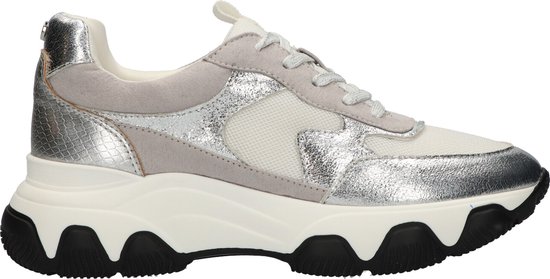 La Strada Zilveren sneaker dames - maat 36