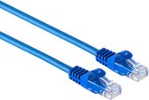Powteq professional - 25 cm - CAT 7 netwerkkabel / internetkabel - 10 Gbit - Blauw