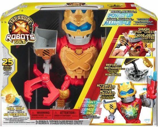 Mega Robot Treasure X - Moose Toys - 30 cm | bol