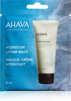 AHAVA Hydraterende crememasker - Kalmeert de huid - Tegen uitdroging - VEGAN - Alcohol- en parabenenvrij - Eenmalig gebruik - 8ml