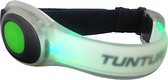 Tunturi Hardloop verlichting Armband - LED verlichting voor om je armen - Hardlopen - Hardloop lampjes - Water resistant - Inclusief batterijen - Kleur: Groen