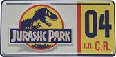 FaNaTtik Jurassic Park Replica Replica 1/1 Dennis Nedry License Plate Multicolours