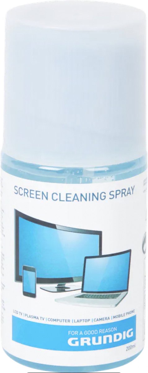 Nettoyant écran mousse Scanpart 200 ml avec chiffon de verre
