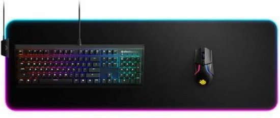 SteelSeries QcK Prism - Gaming Muismat - XL (90x30cm) - RGB - Steelseries