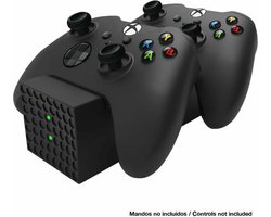 xbox Series X en Series S Oplaadstation voor 2 Xbox series X controllers met 2 oplaadbare accus van 1200mAH