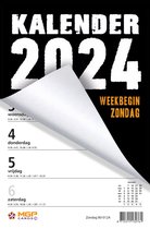 MGPcards - Weekblok (met Wire-O binding) 2024 - Week begint op Zondag