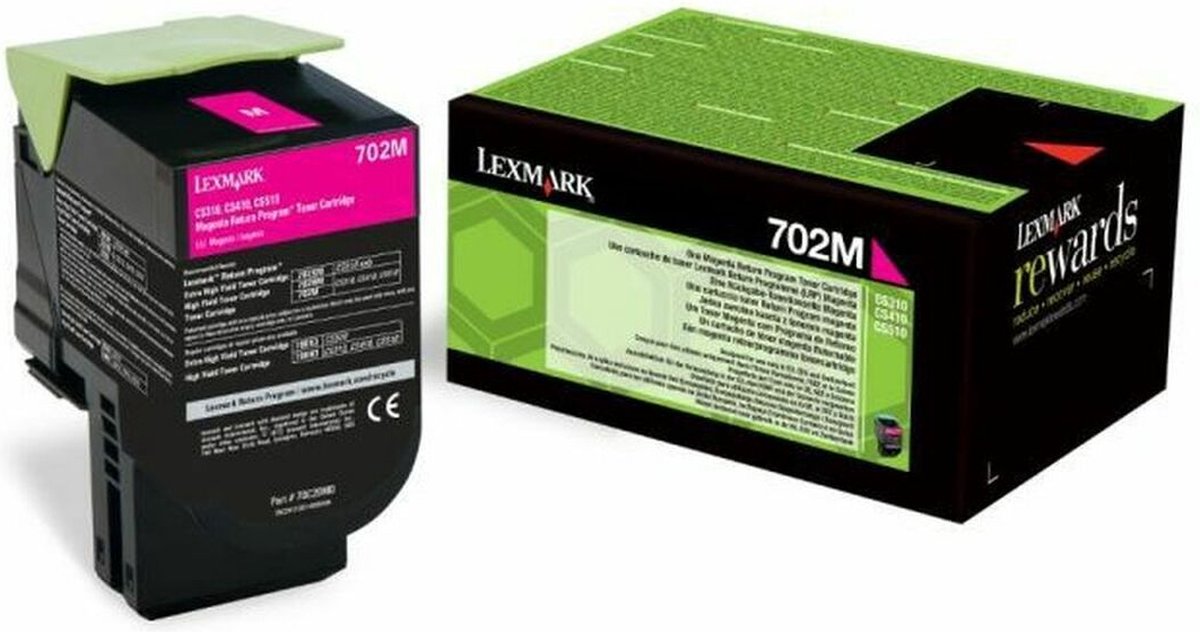 Toner Lexmark 702M R Magenta