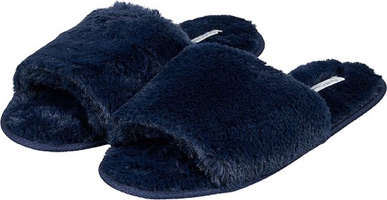 Damart Fluwelen pantoffels Dames Blauw Damart Fluwelen pantoffels Dames Blauw